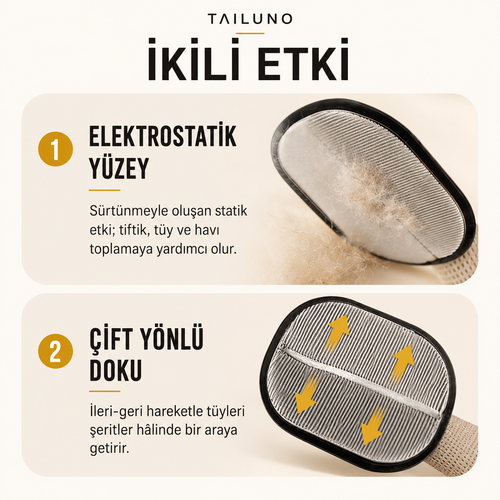 WrenPaw Sweep — Yeniden Kullanılabilir Tüy Toplama Eldiveni