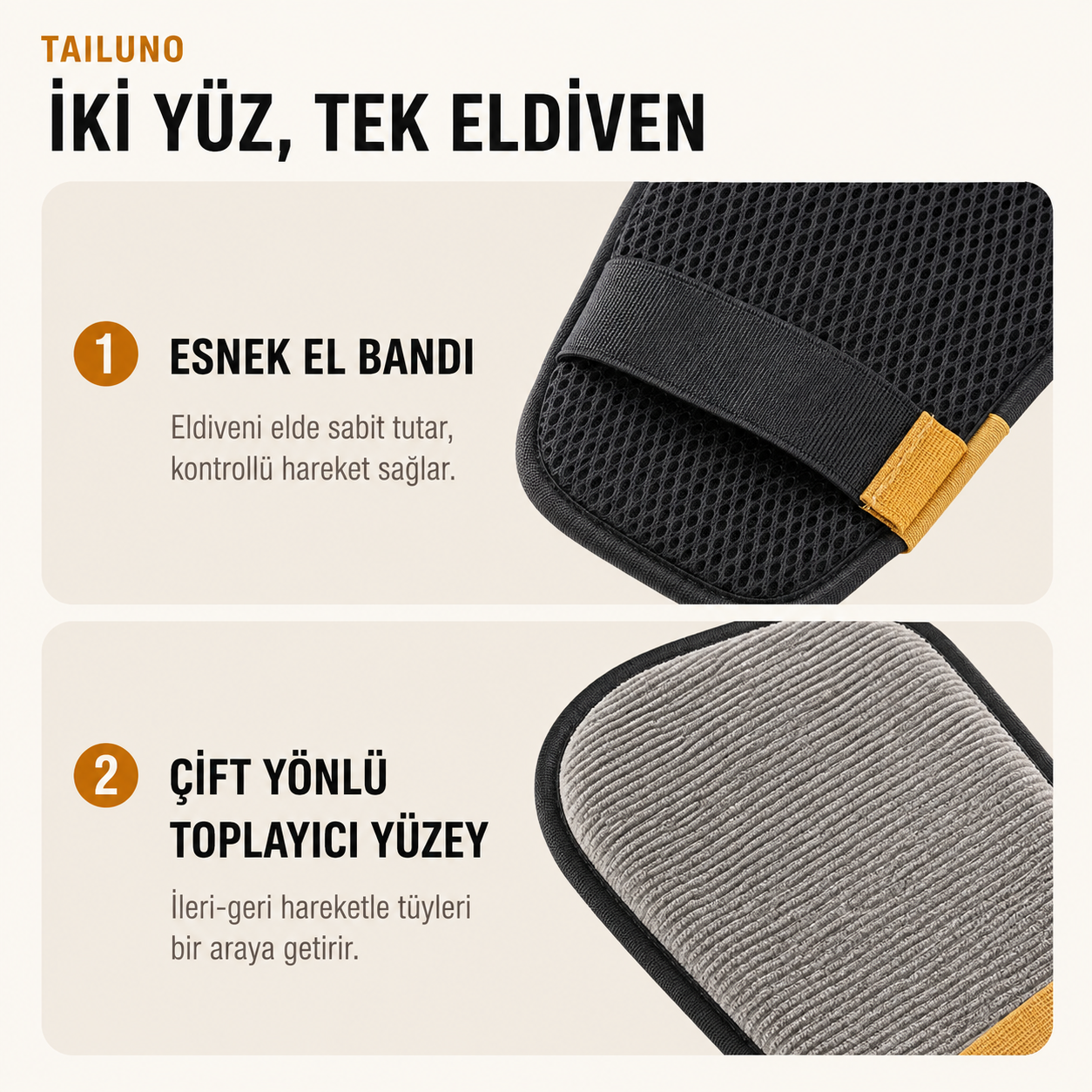 WrenPaw Sweep — Yeniden Kullanılabilir Tüy Toplama Eldiveni