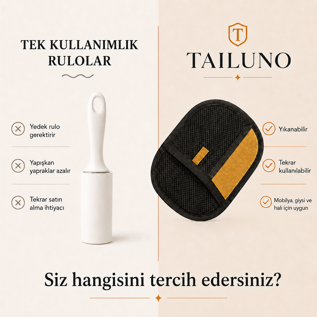 WrenPaw Sweep — Yeniden Kullanılabilir Tüy Toplama Eldiveni