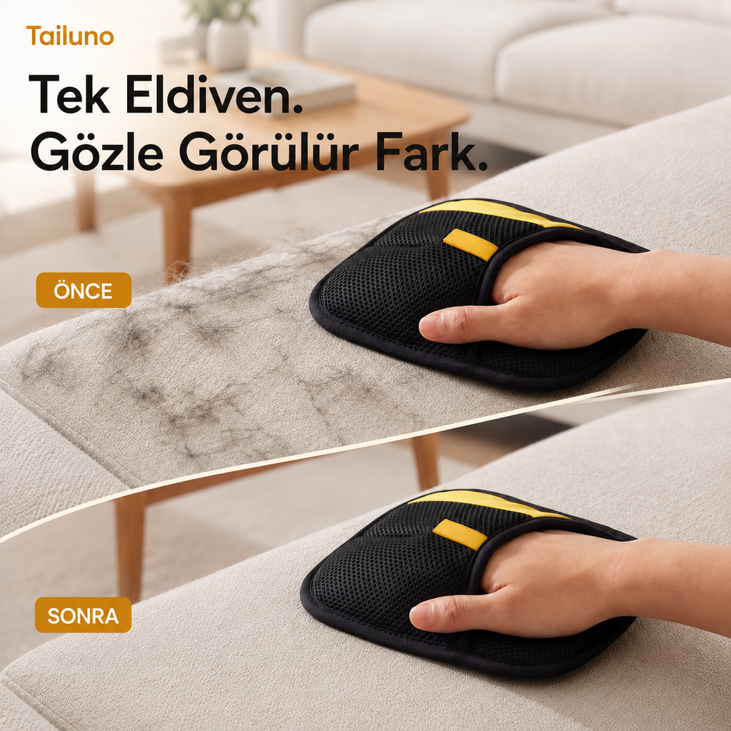 WrenPaw Sweep — Yeniden Kullanılabilir Tüy Toplama Eldiveni